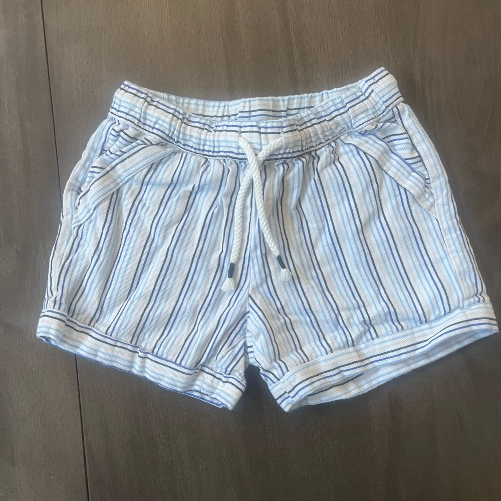 Girls Striped Shorts